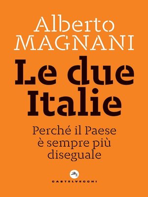 cover image of Le due Italie